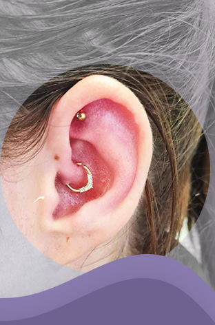 Daith/ Migrén piercing