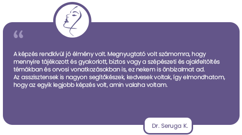 hyaluronsavas ajakfeltöltés tanfolyam